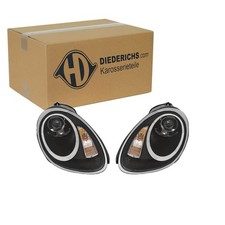DIEDERICHS TUNING D2S/H7 SCHEINWERFER SATZ SCHWARZ passend für PORSCHE BOXSTER