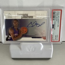 2003-04 SP Signature Edition Chris Bosh Authentic Signatures RC AUTO PSA 8
