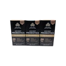(3) Ancient Nutrition Probiotics Gut Restore Digestive 90 Capsules EXP 02/2026