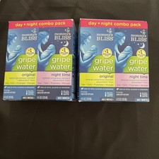 Mommy's Bliss Gripe Water Day  Night Combo Pack - EX 12/2026 - Lot of 2 Sealed
