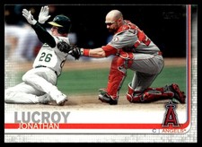 2019 Topps Update Jonathan Lucroy Los Angeles Angels #US250