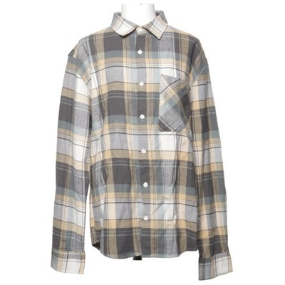 Zara, Flanellhemd, Größe: 152, Grau/Gelb/Weiß, Glencheck, Flanell #JfC