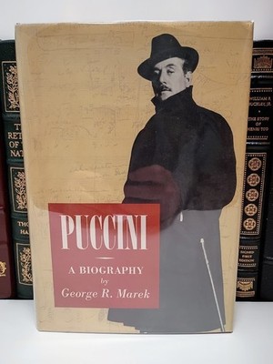 Puccini A Biography George Marek 1st Printing 1951 HC DJ Opera Composer Life VG+