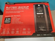 CYBERPOWER 1500 VA 900 WATTS BATTERY BACKUPS  LX1500GU3 - OPENBOX
