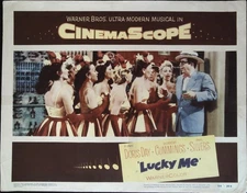 Lucky Me 8 X 10 Lobby Card #1 1954 Phil Silvers and Chorus Girls!
