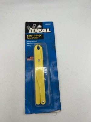 IDEAL 34-001 Safe-T-Grip Mini Fuse Puller Fully Insulated USA   New Old Stock
