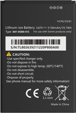 5100mAh Replacement Battery for Sonim XP10 XP9900 BAT 05000