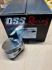 302/331 Ford Inline Forged -3cc Flat Top E Series Pistons DSS Racing. 4.000 Bore