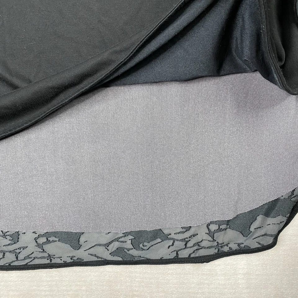 Camiseta sin mangas Tangerine para mujer XXL negra gris estampada túnica forrada ropa deportiva Foto 3 de 4