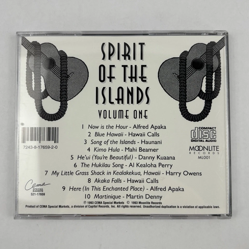 Spirit of the Islands Volume One (CD, 1993) — 第 2/3 张图片