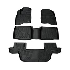 Floor Mats for 2015-2019 Ford Explorer Bench Seating (No Fit Bucket Seating),...