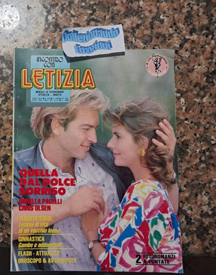 Fotoroman Letizia-489 1987-Alberto Sordi-Ornella Pacelli-Chris Olsen