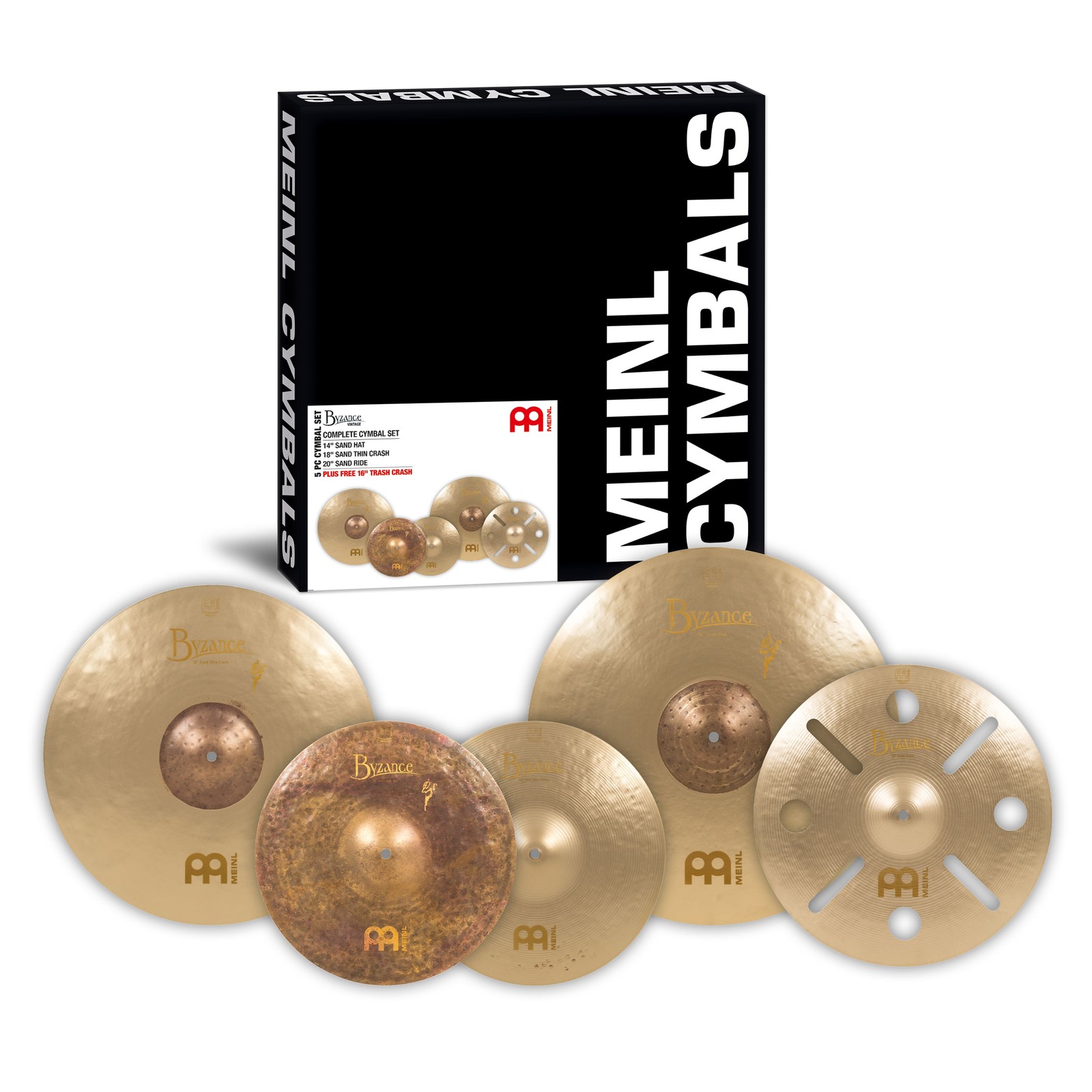 Meinl Byzance Vintage Cymbal Set - Becken Set 271290₽