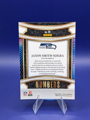2025 Panini Select - Select Numbers Jaxon Smith-Njigba #20 | eBay
