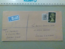 GB Postal History: Feb 1984  Inland Registered   £1.16 paid