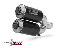 Mivv MK3 Carbon Rennsport EndschalldäMpfer FüR Ducati Monster 1200 S 2014-16