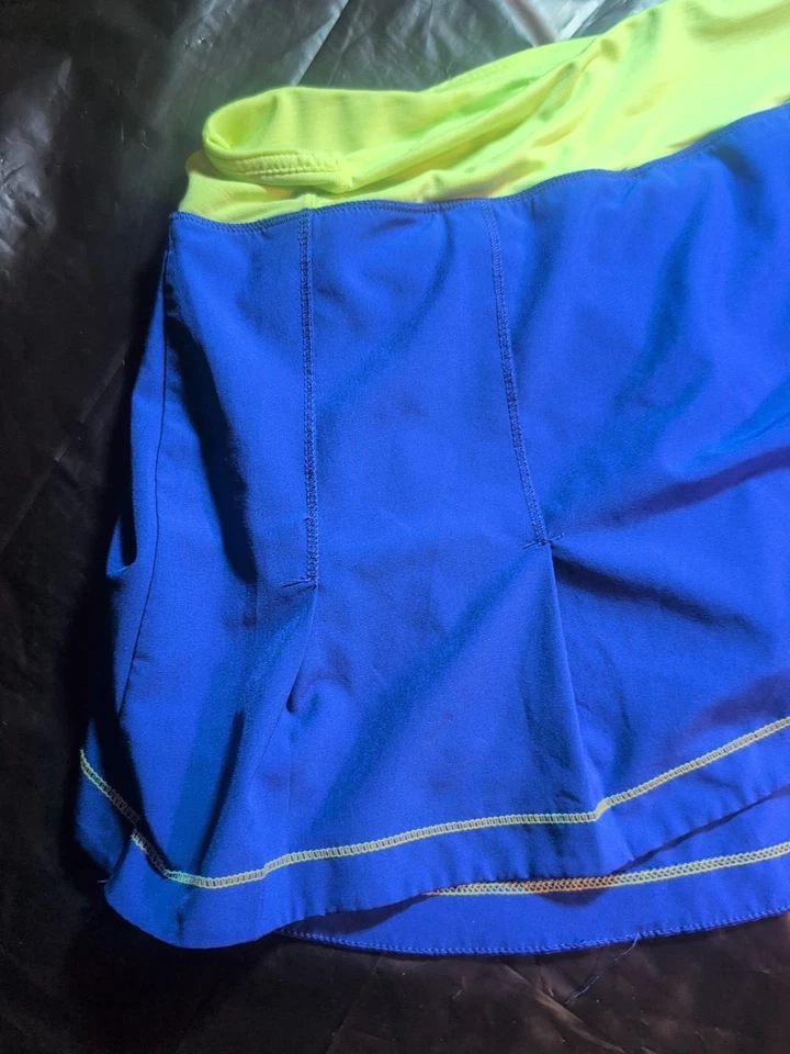 Pantalón corto deportivo Kyodan para mujer talla mediana azul golf tenis deportivo atletismo Foto 2 de 4