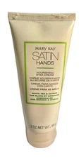 Mary Kay Satin Hands Nourishing Shea Cream Lotion White Tea And Citrus .3oz NOS