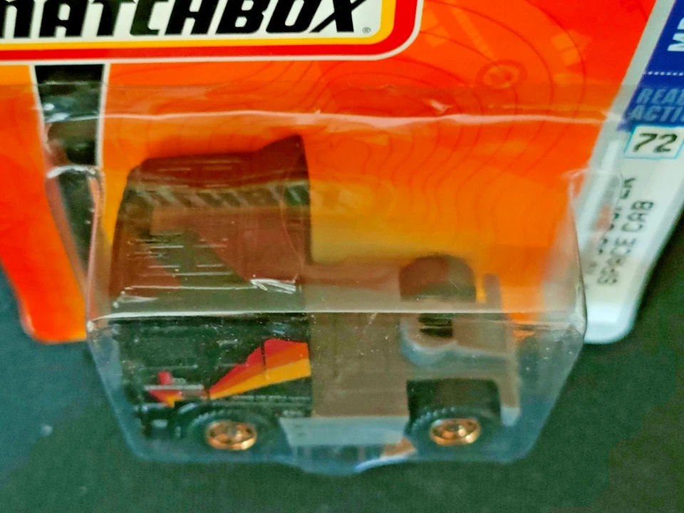 Matchbox #72 (P6423) DAF XF95 Super Space Cab - black (MBX Metal 2009 - SC) - Image 3 of 3