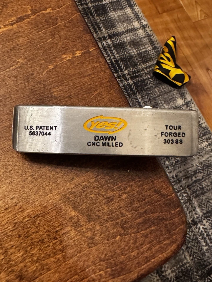 Yes! Golf Dawn C-Groove Putter 303 SS CNC Milled Pro Series Blade w/ Headcover - Image 2 of 4