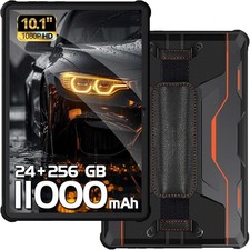 OUKITEL RT9 tablet esterno 24 GB + 256 GB Android14 11000 mAh tablet robusto 10,1' OTG