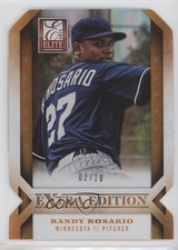 2013 Panini Elite Extra Edition Status Orange Die-Cut 2/10 Randy Rosario #83 a2f