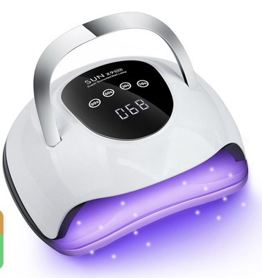 Sun X9 Max 220W UV LED Nail Lamp Dryer for Nails Gel Polish Touch Display