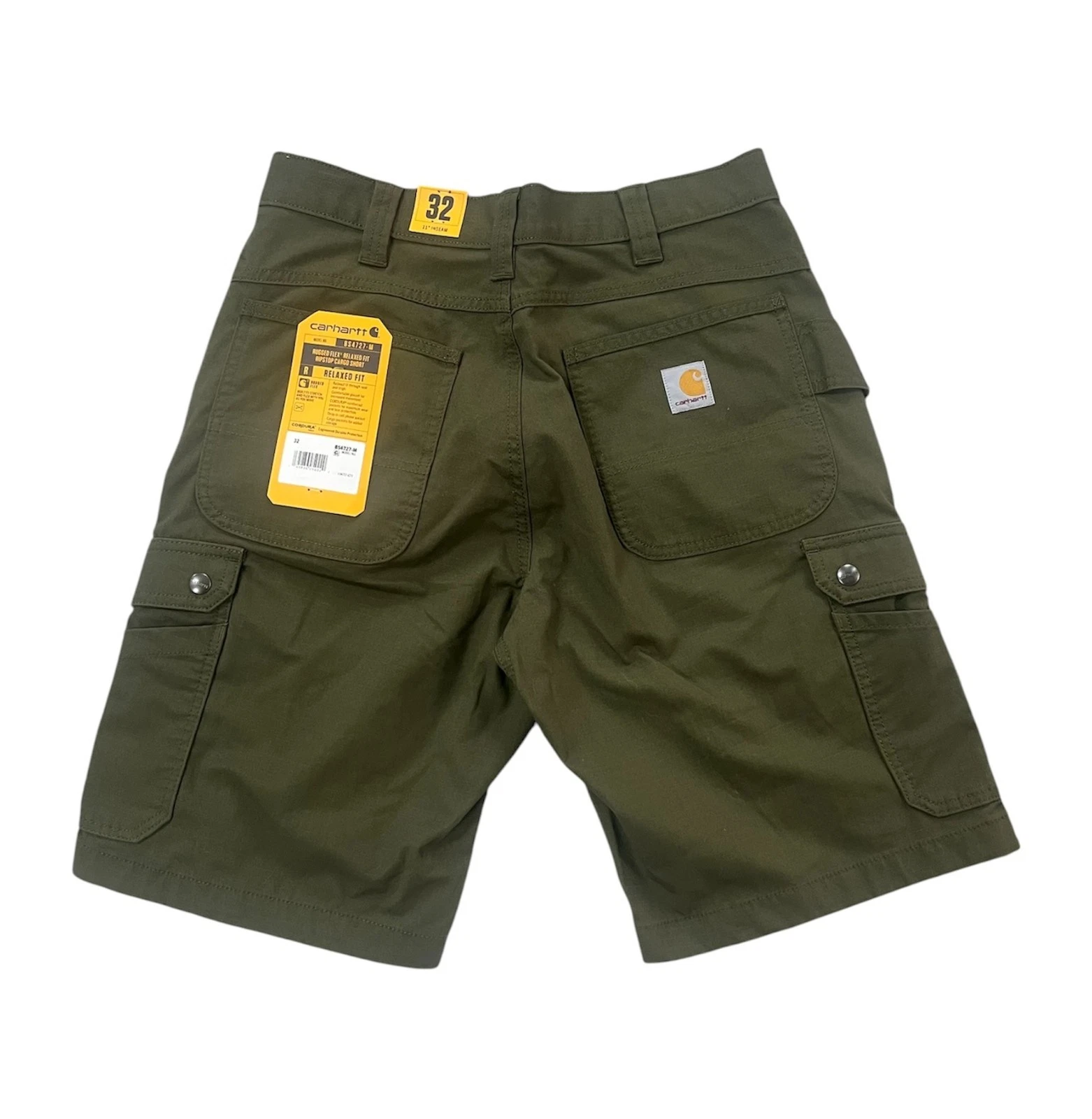 Carhartt Men's Relaxed 11" Ripstop Cargo Short 32 Regular BS4727-M Basil Green
Opens in a new window
