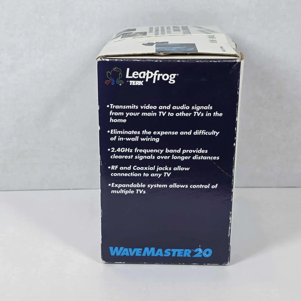 Terk Leapfrog LF-20S 2.4 GHz Wireless Audio Video Transmitter Receiver System - Image 3 of 4