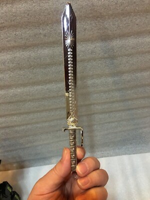 Chrome plated Sword repro for Sentai dx goggle v robo popy chogokin godaikin