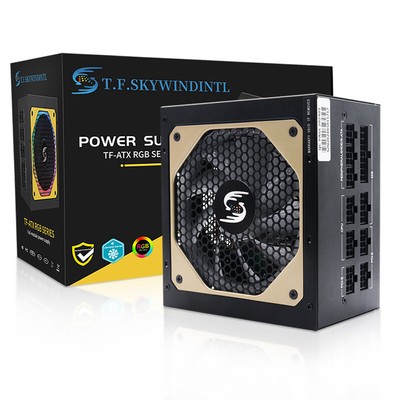 New 750W Gaming Power Supplies Modual  PCIe 5.0 & ATX 3.0 PSU Sata Components