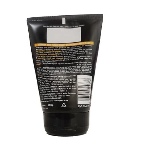 Garnier Men Turbo Bright Brightening Face Wash, 100g - Bild 2 von 6