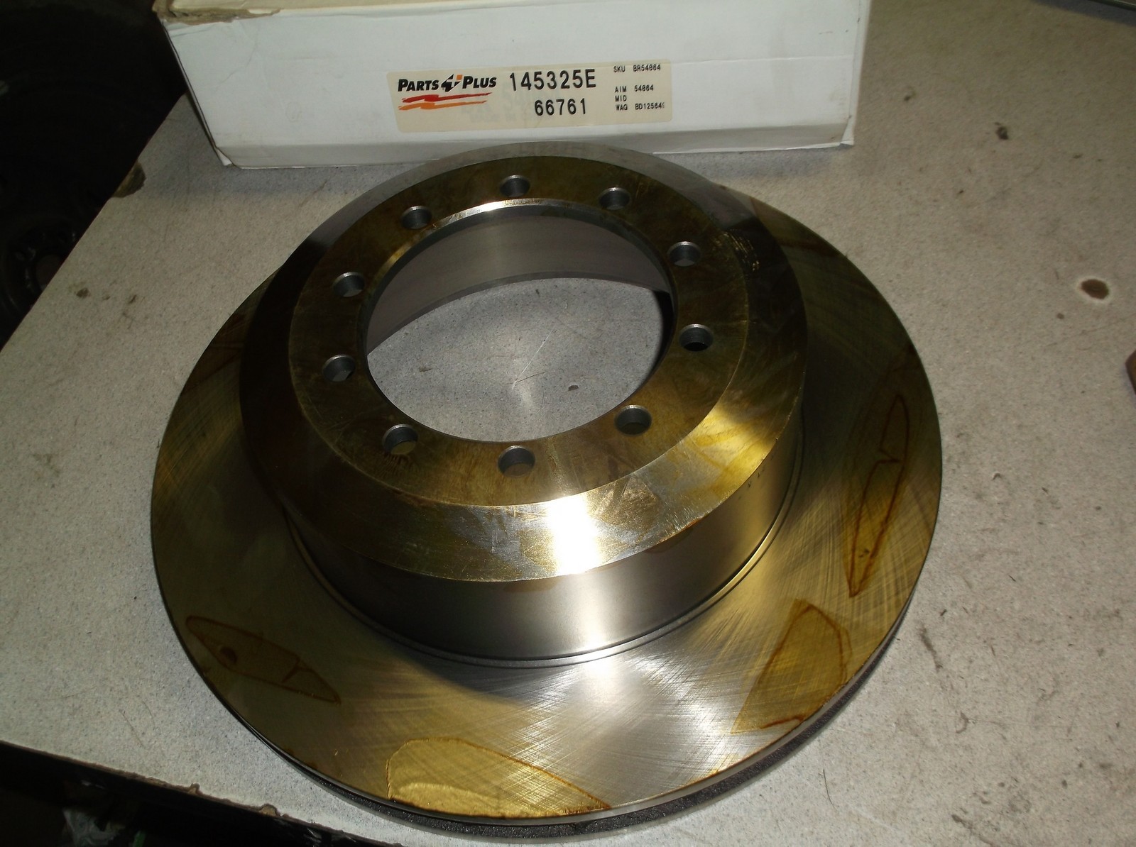 NEW Parts Plus Brake Rotor 66761 145257E *FREE SHIPPING* | eBay