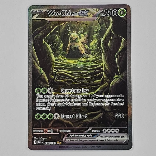 Wo-Chien Ex 257/193 Special Illustration Rare Paldea Evolved Pokemon TCG Card