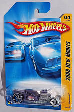 Hot Wheels 2008 New Models #4 Ratbomb Satin Purple w/ Grill OH5SPs & SKs