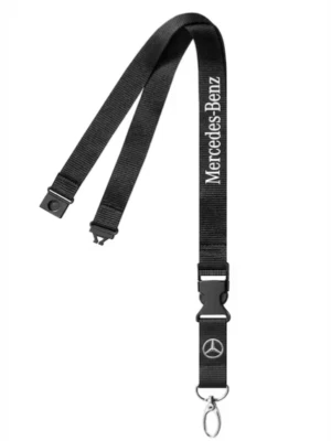 Laccetto Lanyard Portachiavi Originale Mercedes-Benz Nero