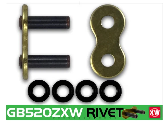 Suzuki GSXR600 1998-2023 RK Racing ZXW 120 Link 520 Conv XW-Ring Chain - Gold - Image 2 of 4