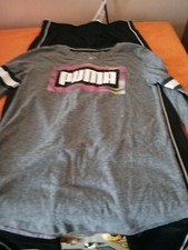 Girl's 10/12 Puma Outfit...Long Sleeve Shirt And Activewear Pants