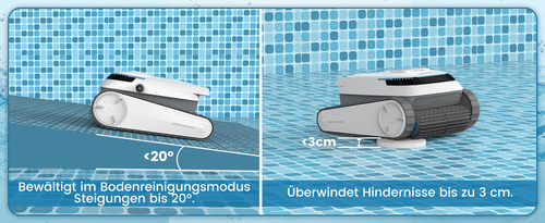 Pool-Royal Akku-Poolreinigungs-Roboter PC10 Poolroboter, Akkupoolreiniger - Bild 12 von 12