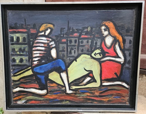 Composition par Jean SANGLAR 1926-1996 - Foto 1 di 10