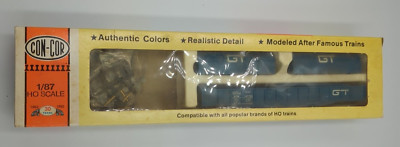 HO Con-Cor 0001-009058 Coil Gondola Car Grand Trunk Western RND COVERS/LOAD NOS