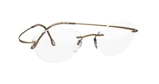 SILHOUETTE Rimless Eyeglasses TITAN MINIMAL ART MUST 5515 CV 8540 50 Gold Frames
