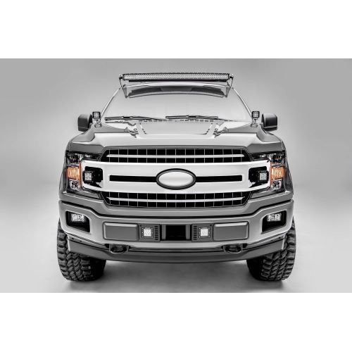 T-Rex Z415751-KIT XLT Sport Super Crew Grille LED Kit w/2 3in LED Pod Lights - Picture 2 of 3
