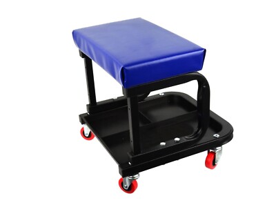 Sgabello Sedia Officina Meccanico Con Ruote Con Vassoio