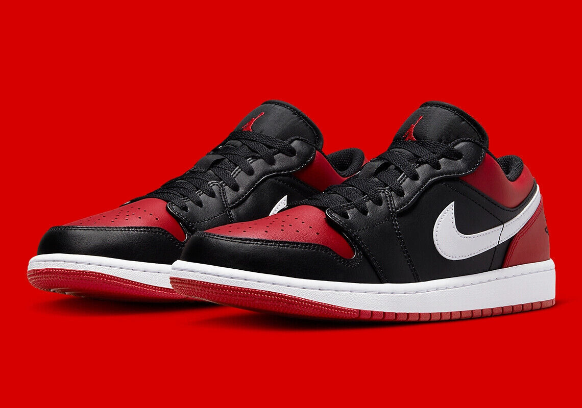 Nike Air Jordan 1 Low ブラック/レッド/ブルー 楽天市場】NIKE AIR JORDAN 1 LOW black/fire red-white 553558