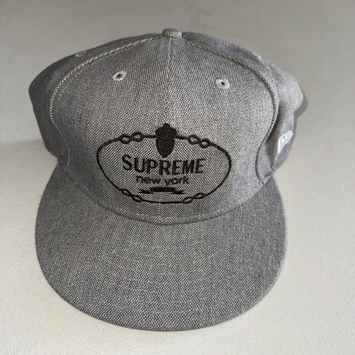 Supreme New York Classic New Era Hat 7 5/8 Cap Rare Vtg LA Supreme New York Classic New Era Hat 7 5/8 Cap Rare Vtg LA