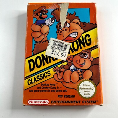 Donkey Kong Classics- Nintendo Entertainment System (NES, 1990