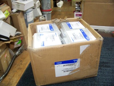 Lot of 100 Fisher Brand Clear Large Opening Crimp Top FB4011-1 03