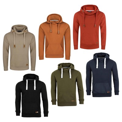 riverso Hoodie Herren Regular Fit RIVNiklas Kapuzenpullover Pullover Taschen