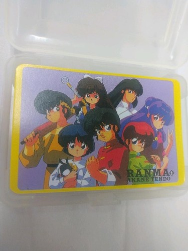 RANMA AKANE TENDO 54 Playing Cards Full Deck Set With Jokers NEW - 第 1/5 張圖片